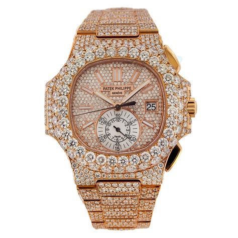 replica iced out patek watches|patek philippe dupe watch.